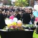 Balloons were released at Molly Ticehurst's funeral. Picture by Carla Freedman.

