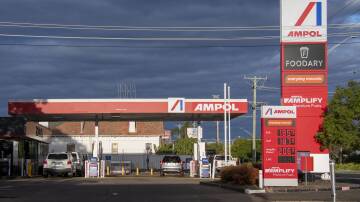 The outside of Ampol on Erskine Street. Picture file image 
