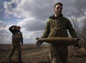 Ukraine's military says fierce fighting continues, with 121 battles ongoing in the past 24 hours. (AP PHOTO)